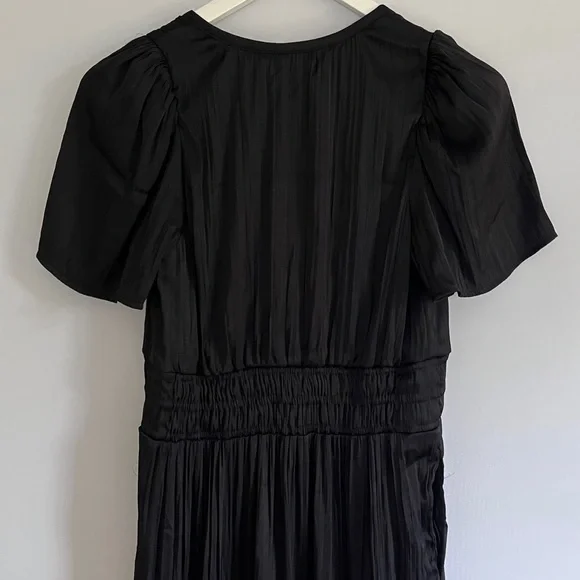 NWT Anthropologie The Somerset Silky Maxi Dress in Black size S - Picture 14 of 16